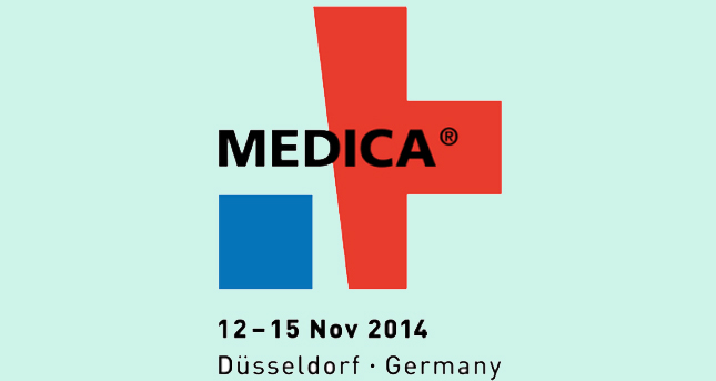 We are at Medica Fair from November 12 to November 15, 2014. 